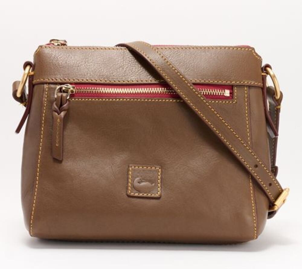 Dooney & Bourke Women Purse Florentine Leather Allison Crossbody Bags Elephant